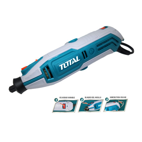 MINI AMOLADORA TOTAL TG513326 / 220V / 60H / 110 PCS