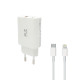 CARGADOR PLC PARA IPHONE USB+TIPO-C / 20W