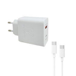 CARGADOR SAMSUNG / 35W / USB + USB-C